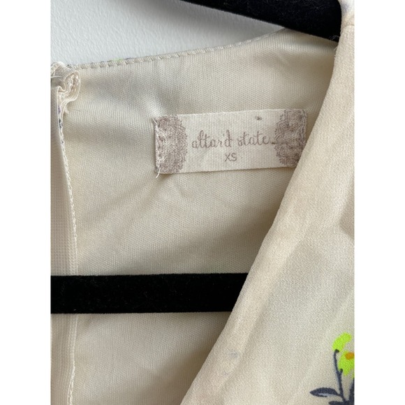 Altar’d State Floral Romper Sheer Sleeves | Size XSmall - Picture 8 of 10